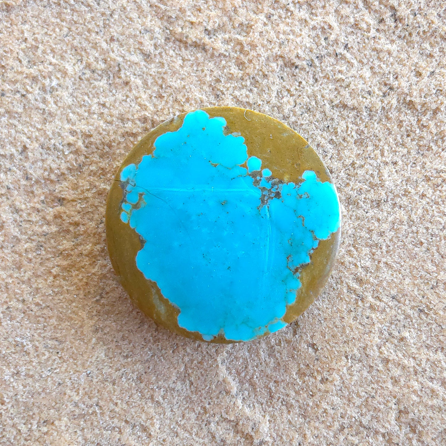 Stabilized Supernova Turquoise Cabochon