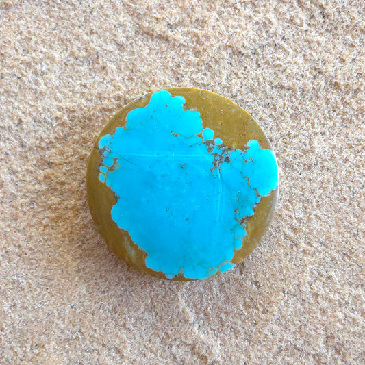 Stabilized Supernova Turquoise Cabochon
