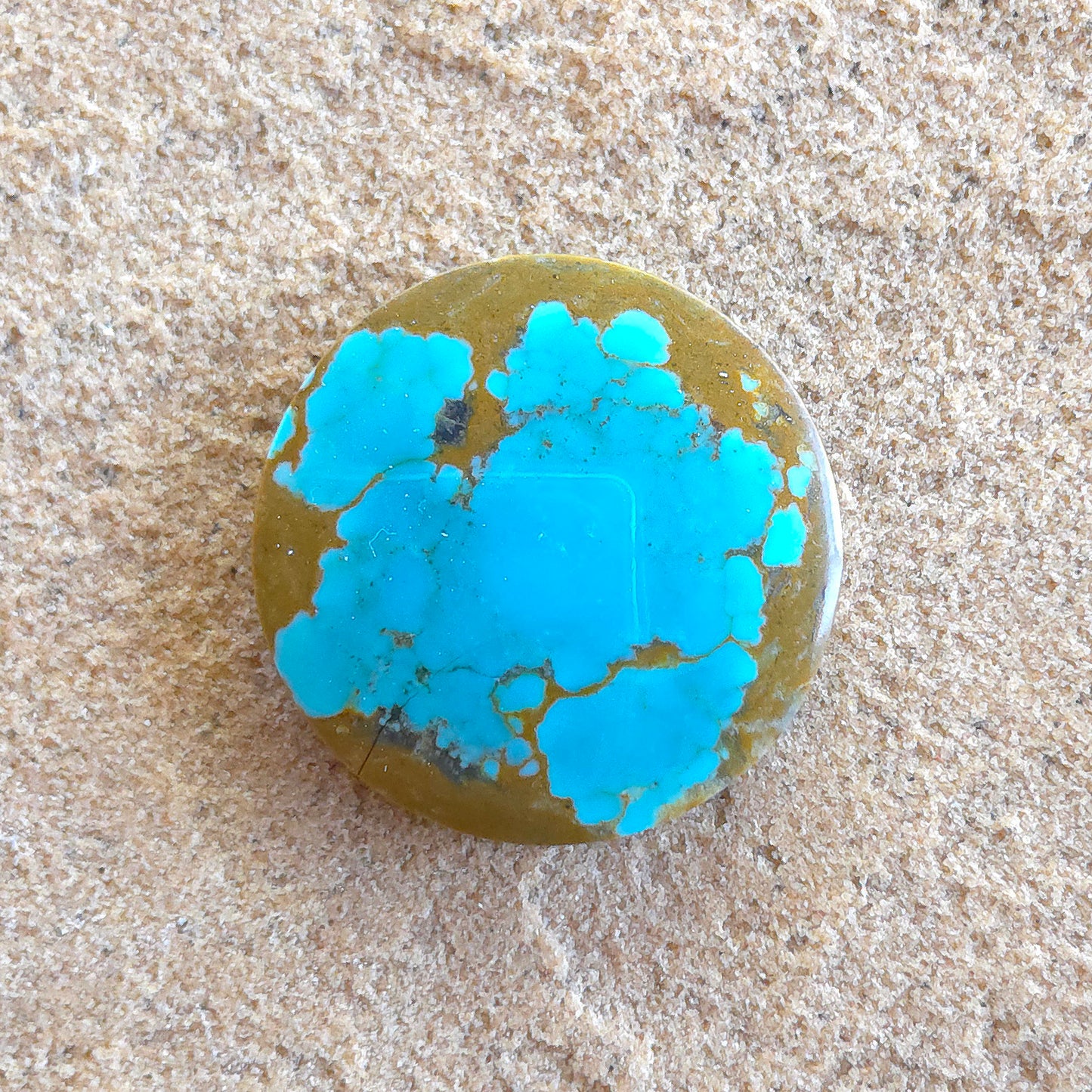 Stabilized Supernova Turquoise Cabochon