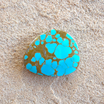 Stabilized Supernova Turquoise Cabochon