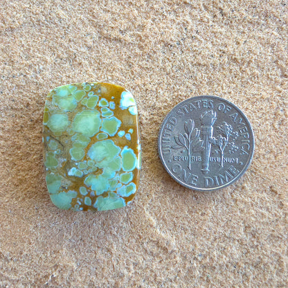 Stabilized Supernova Turquoise Cabochon