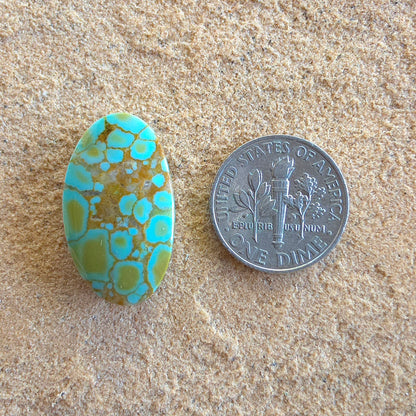 Stabilized Supernova Turquoise Cabochon