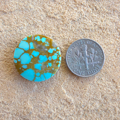 Stabilized Supernova Turquoise Cabochon