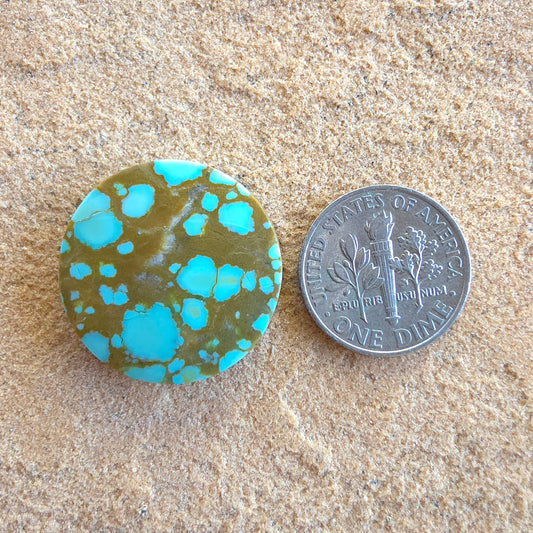 Stabilized Supernova Turquoise Cabochon