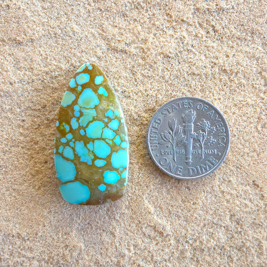 Stabilized Supernova Turquoise Cabochon