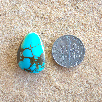 Stabilized Supernova Turquoise Cabochon