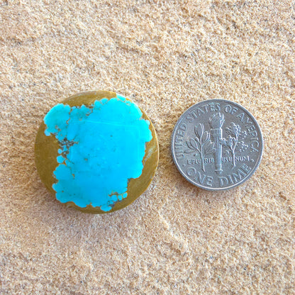 Stabilized Supernova Turquoise Cabochon