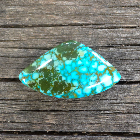 Stabilized Kingman Red Web Turquoise