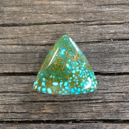 Stabilized Kingman Red Web Turquoise