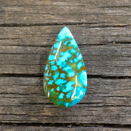 Stabilized Kingman Red Web Turquoise