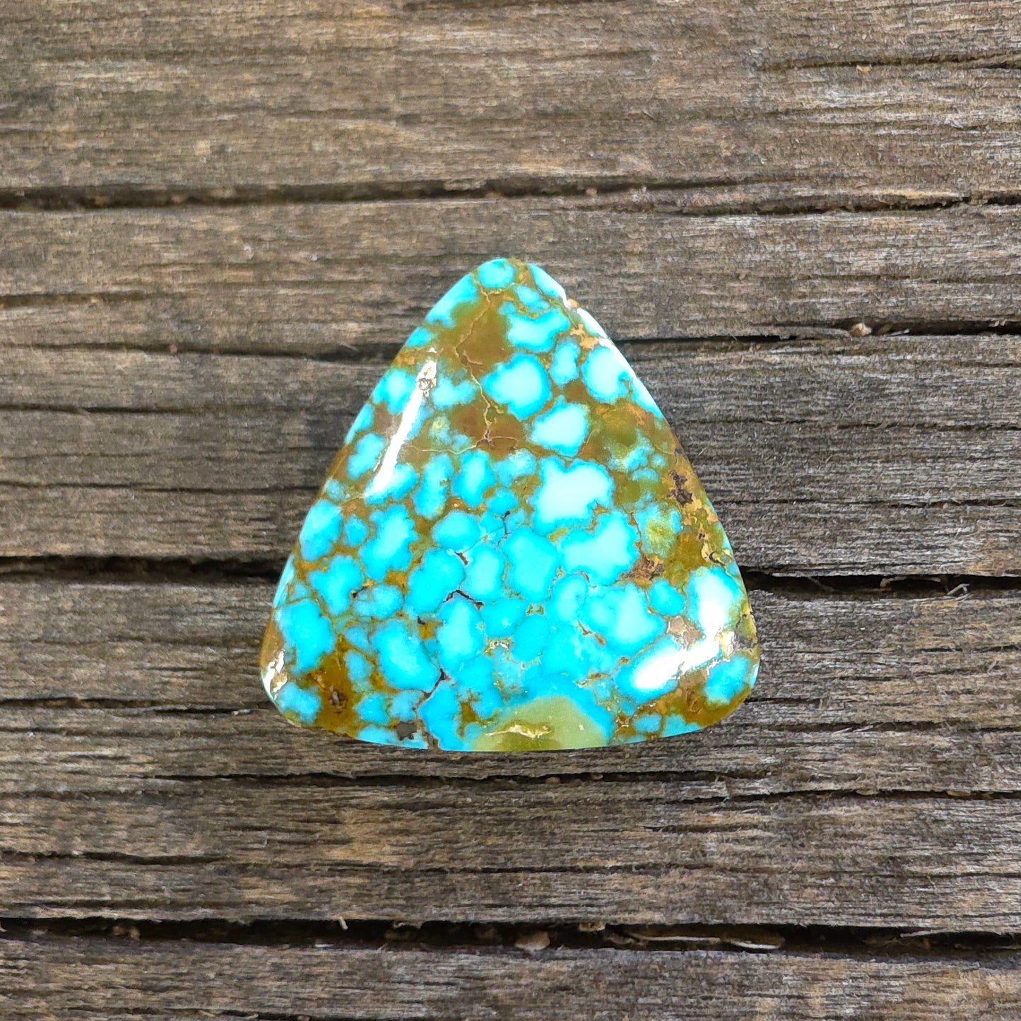 Stabilized Kingman Red Web Turquoise