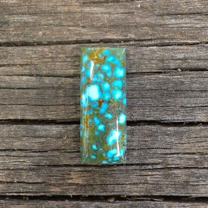 Stabilized Kingman Red Web Turquoise