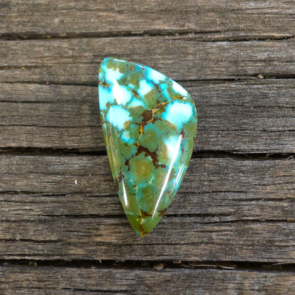 Stabilized Kingman Red Web Turquoise