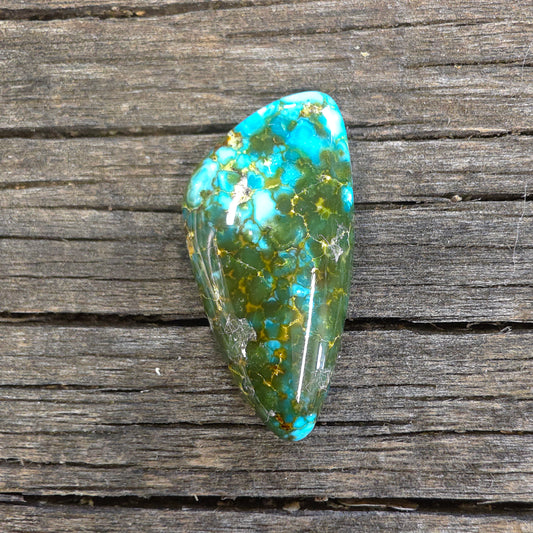 Stabilized Kingman Red Web Turquoise