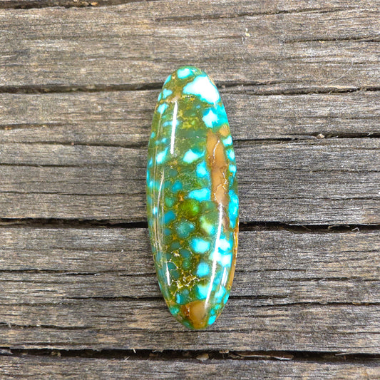 Stabilized Kingman Red Web Turquoise