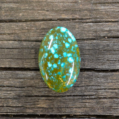 Stabilized Kingman Red Web Turquoise