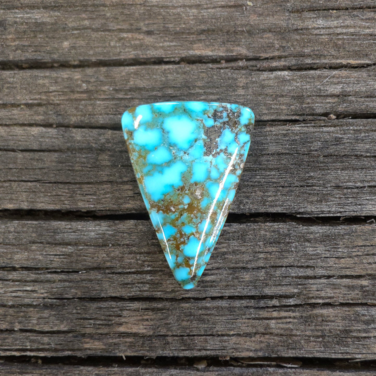 Stabilized Kingman Red Web Turquoise