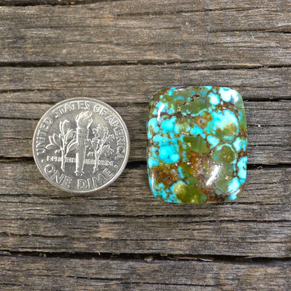 Stabilized Kingman Red Web Turquoise