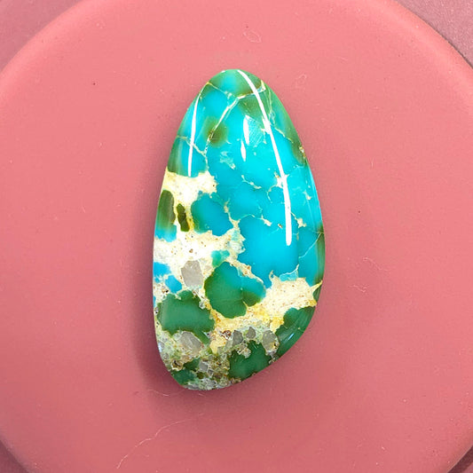 Stabilized Sonoran Gold Turquoise Freeform