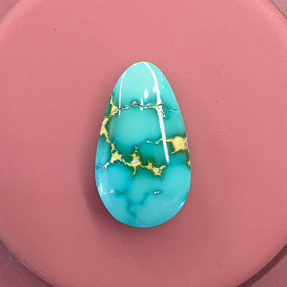 Stabilized Sonoran Gold Turquoise Pear
