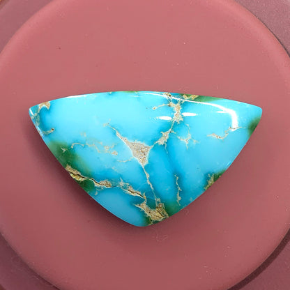 Stabilized Sonoran Gold Turquoise Triangular