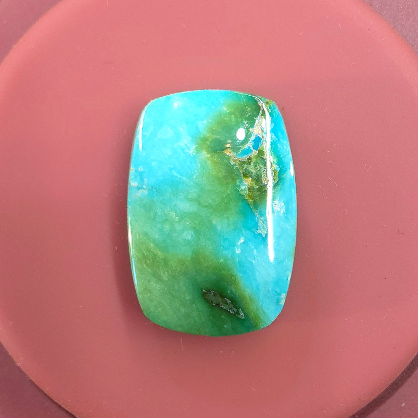 Stabilized Sonoran Gold Turquoise Rectangle