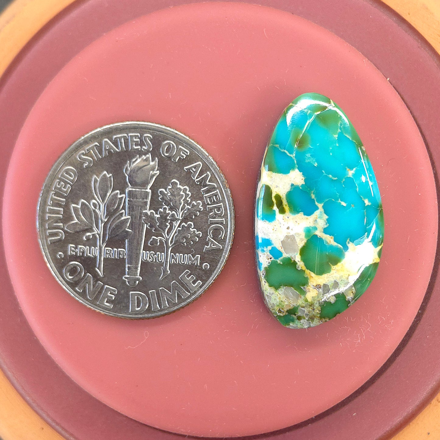 Stabilized Sonoran Gold Turquoise Freeform