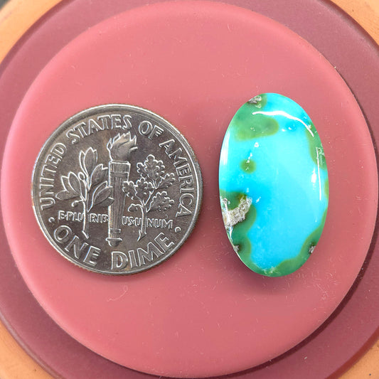Stabilized Sonoran Gold Turquoise Oval