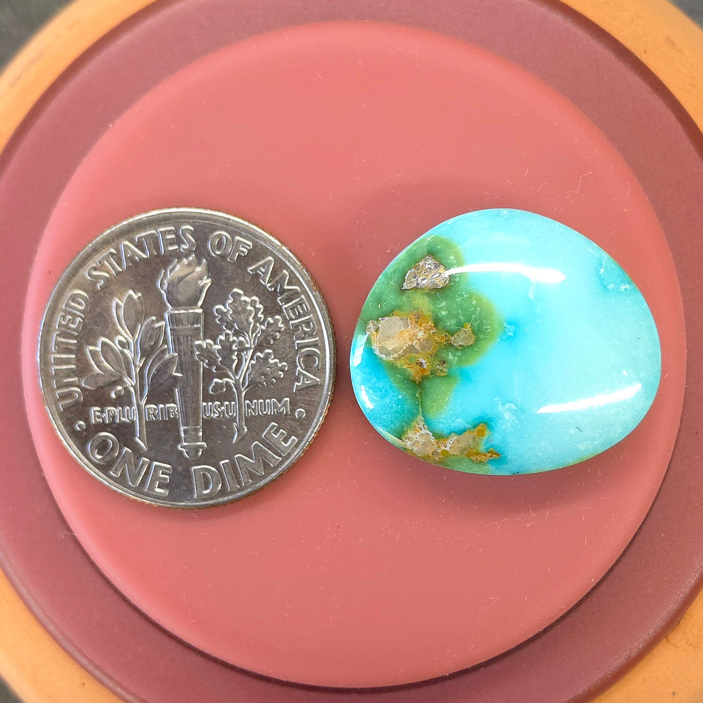 Stabilized Sonoran Gold Turquoise Freeform
