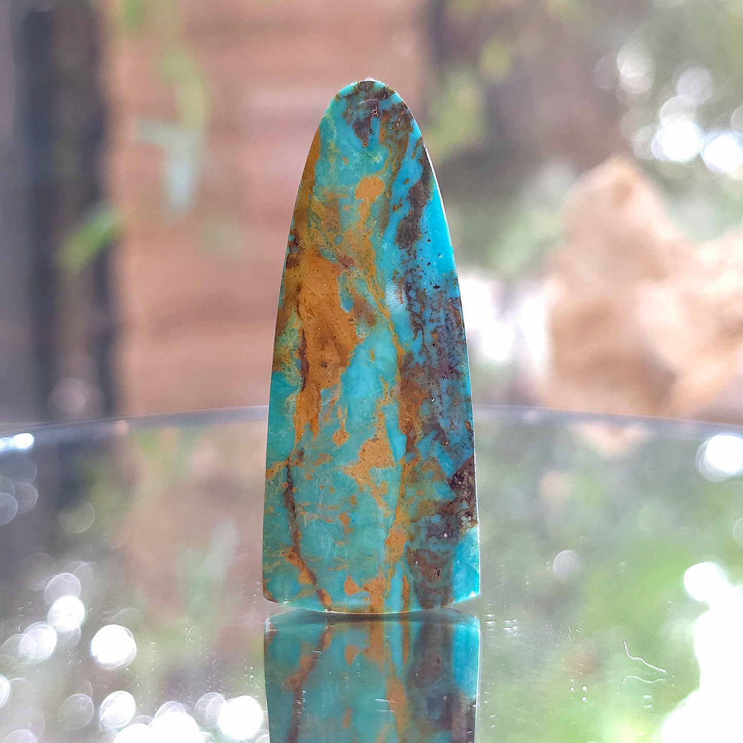 Stabilized Kingman Rising Phoenix Turquoise Tongue