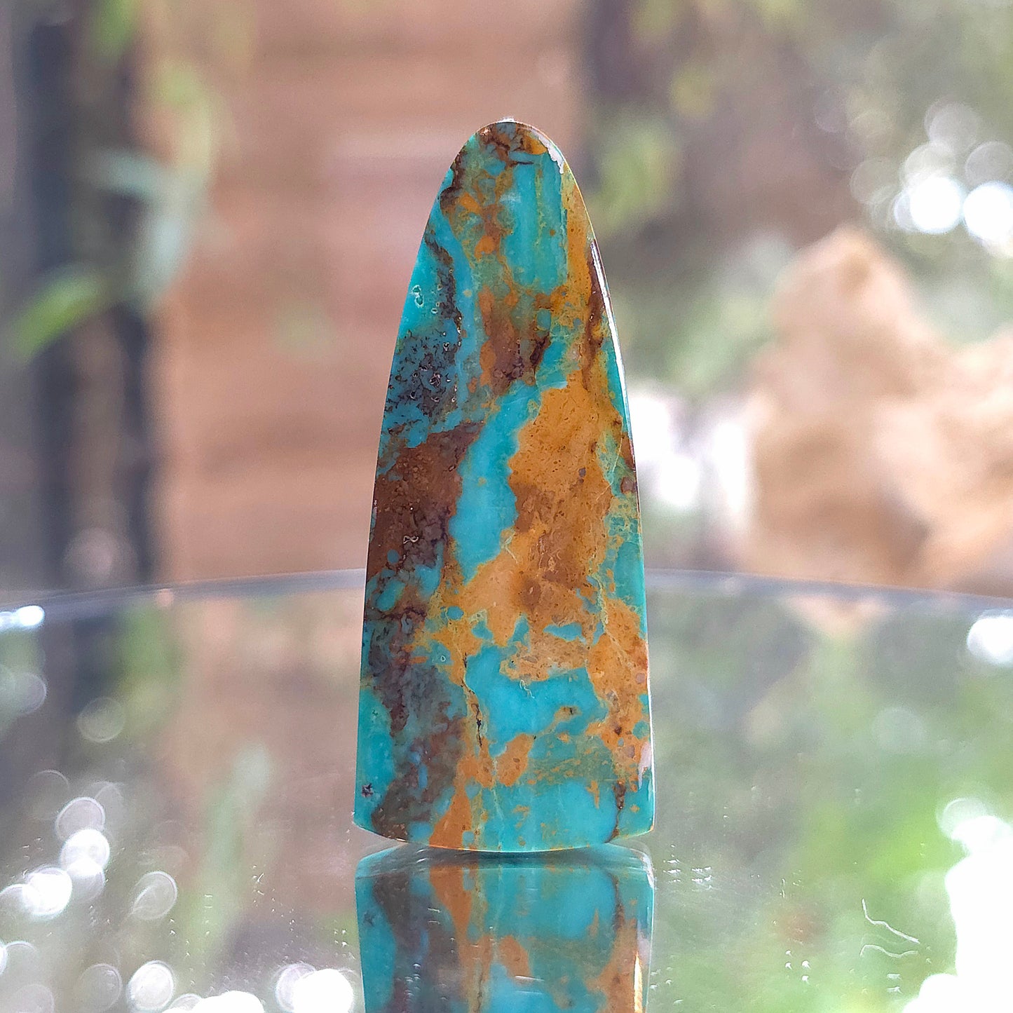 Stabilized Kingman Rising Phoenix Turquoise Tongue