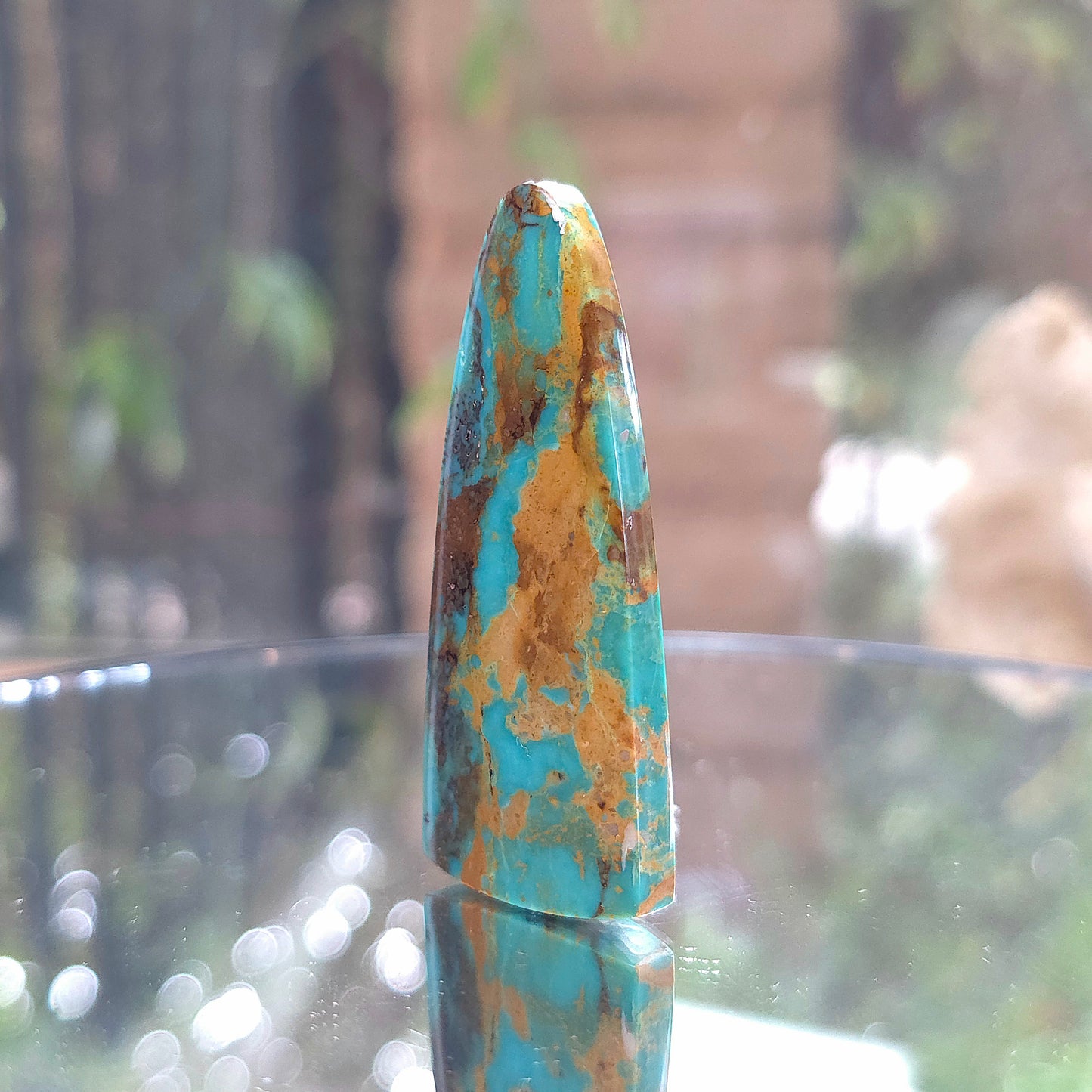 Stabilized Kingman Rising Phoenix Turquoise Tongue