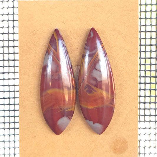 Natural Noreena Jasper Freeform Pairs