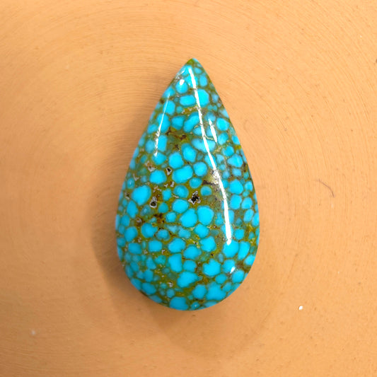 Natural Kingman Turquoise Pear Shape