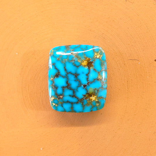 Natural Kingman Turquoise Rectangle