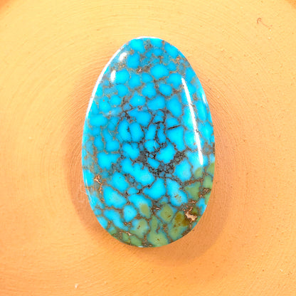 Natural Kingman Turquoise Pear Shape