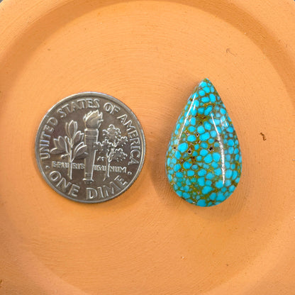 Natural Kingman Turquoise Pear Shape