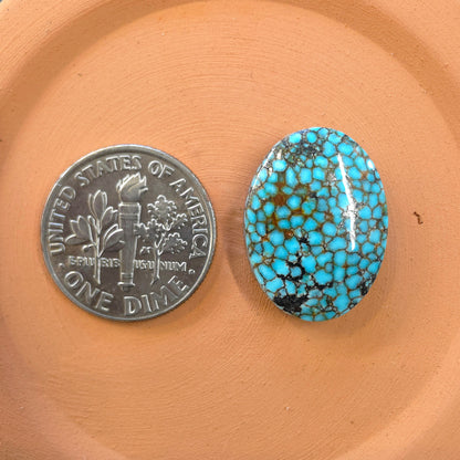 Natural Kingman Turquoise Oval