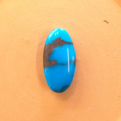 Stabilized Egyptian Prince Turquoise Oval