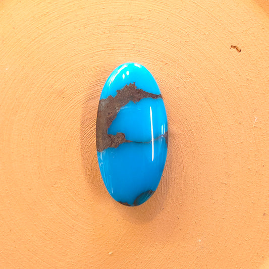 Stabilized Egyptian Prince Turquoise Oval
