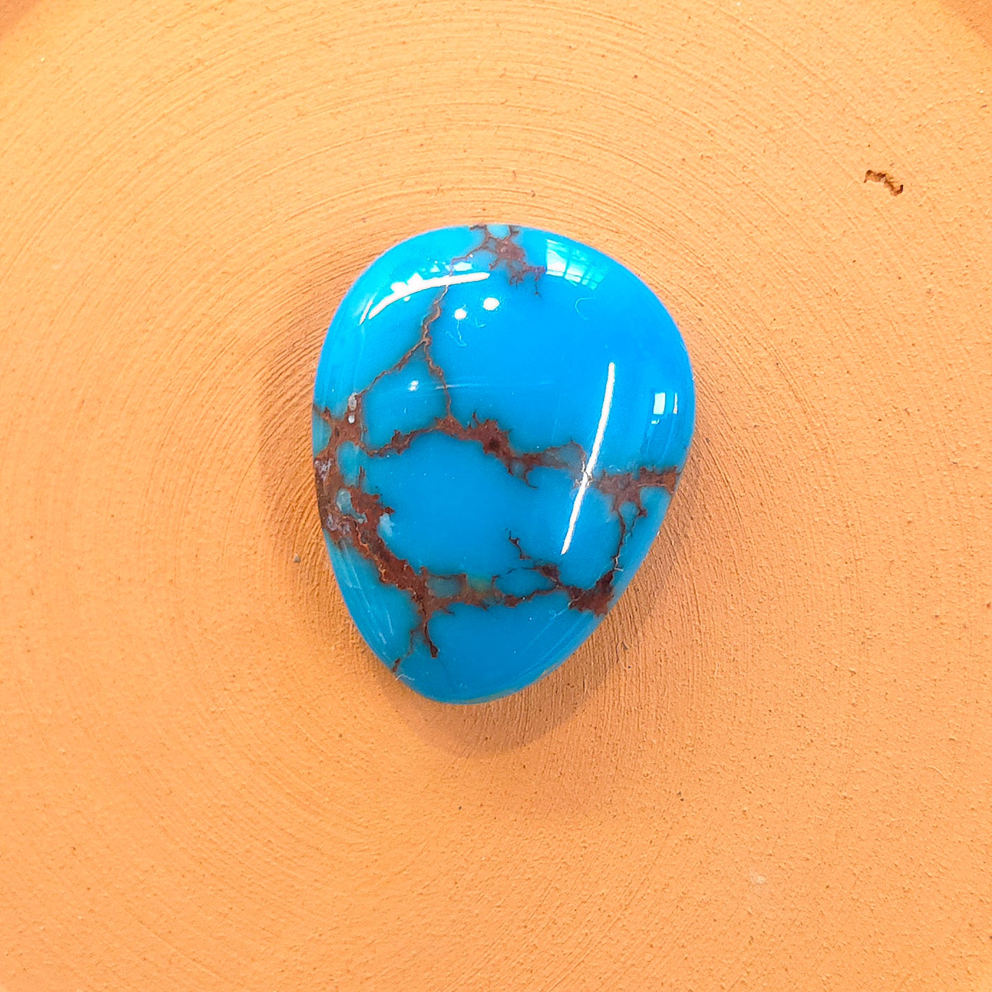 Stabilized Egyptian Prince Turquoise Freeform