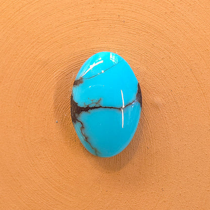 Stabilized Egyptian Prince Turquoise Oval