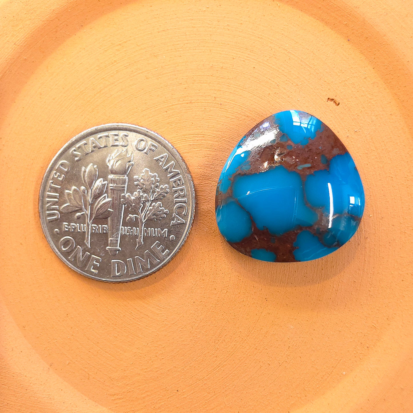 Stabilized Egyptian Prince Turquoise Freeform