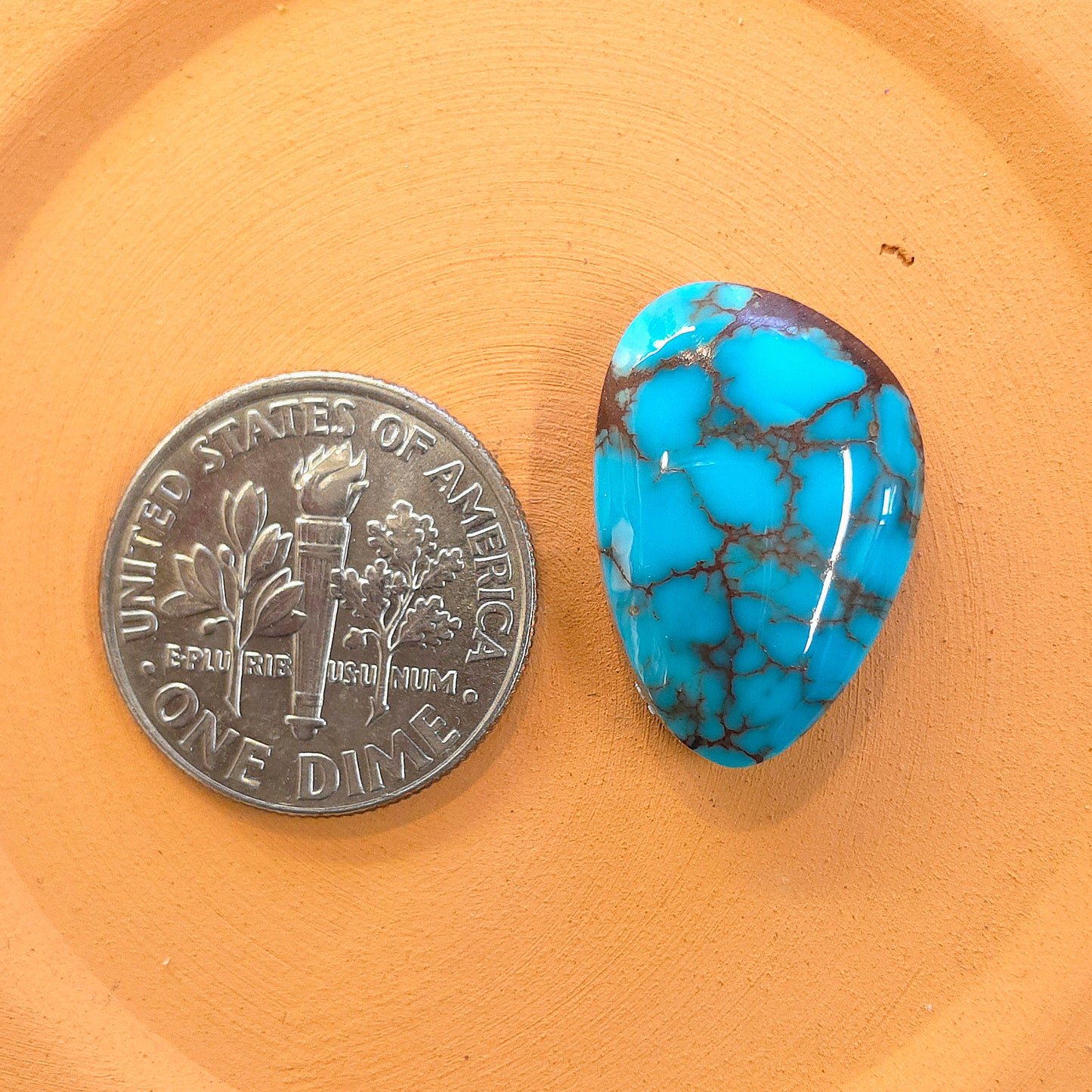 Stabilized Egyptian Prince Turquoise Freeform