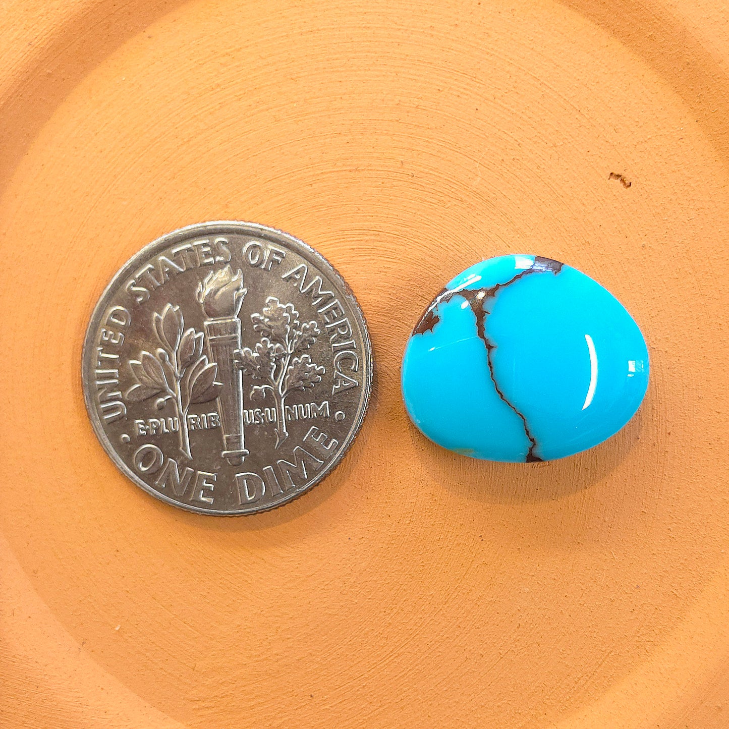 Stabilized Egyptian Prince Turquoise Freeform