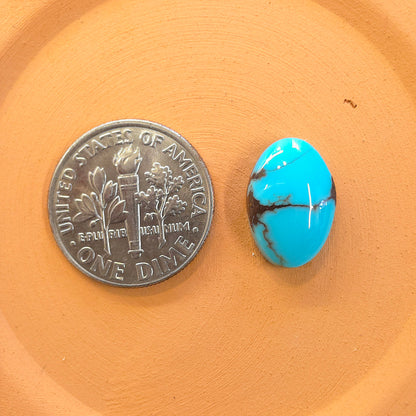 Stabilized Egyptian Prince Turquoise Oval