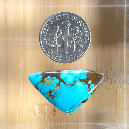 Stabilized #8 Turquoise Triangular