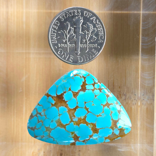 Stabilized #8 Turquoise Triangular