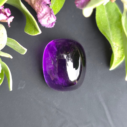Natural Moroccan Amethyst Rectangular