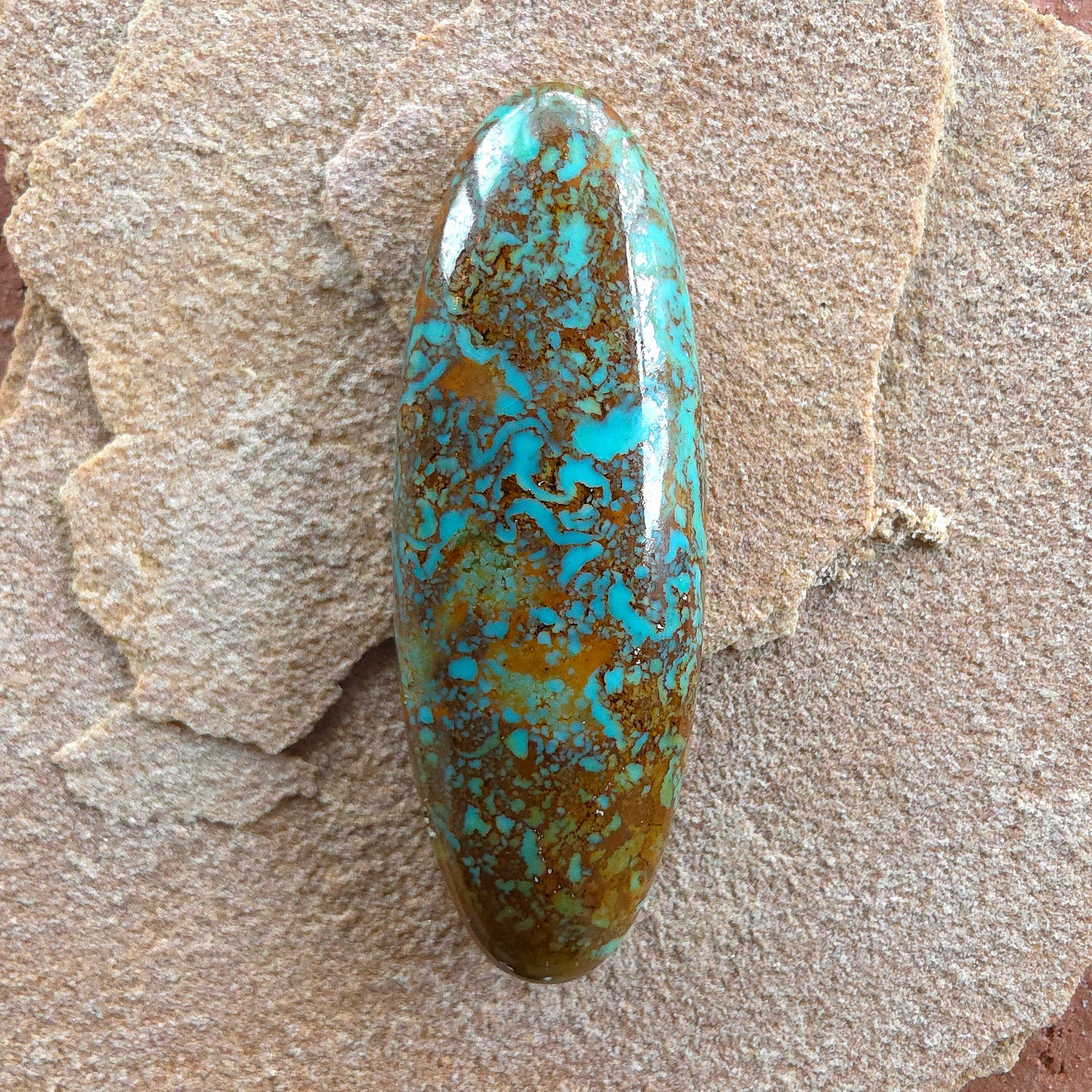 Stabilized Patagonia Turquoise Oval